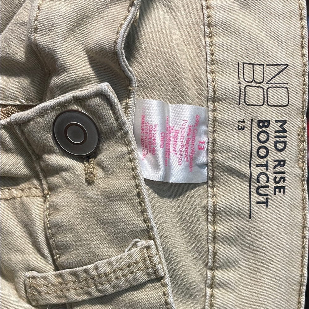 NOBO Mid Rise Bootcut Jeans Size 13